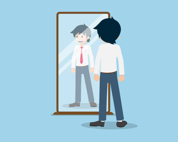Salary Man 01 are Look into the Mirror.Check yourself out as a person.
